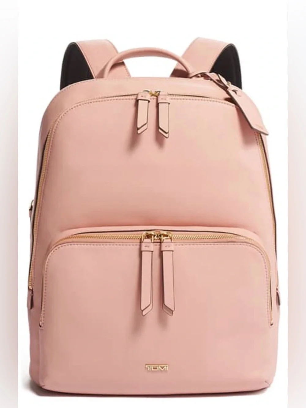 Tumi Varek Hudson Leather Backpack In Blush